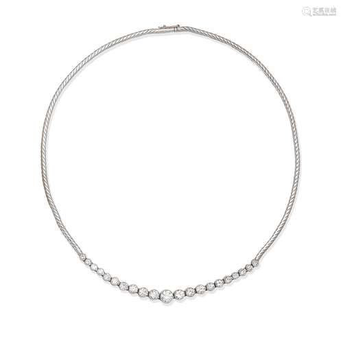 GEORG JENSEN: DIAMOND NECKLACE