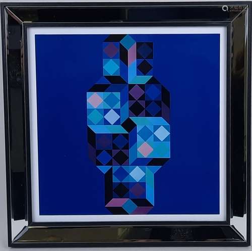 Victor VASARELY (1906-1997). Composition. Sérigraphie. 27 x ...