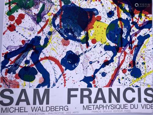 Sam FRANCIS (1923-1994). Métaphysique du vide, Michel WALDBE...