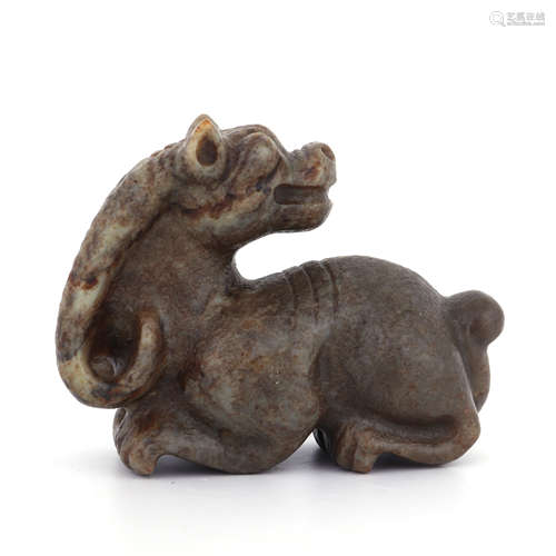 Jade Figure of Mythical Beast