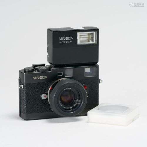 Appareil photographique. Boitier Minolta CLE avec objectif M...