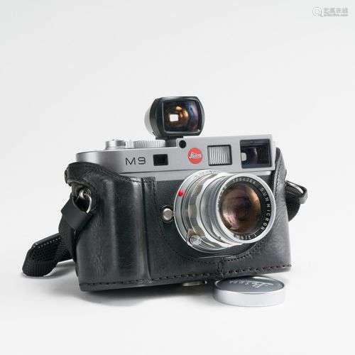 Appareil photographique. Boitier Leitz Leica M9 n°3908750 av...