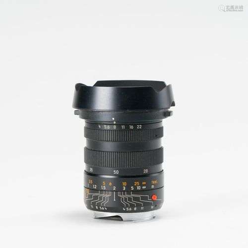 Appareil photographique. Objectif Leitz Leica Tri-Elmar-M 4/...