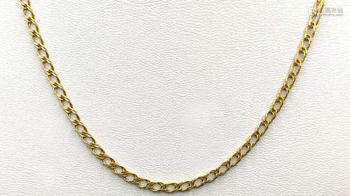 Chain, finely crafted, 333/8K yellow gold, 2.49g, spring rin...