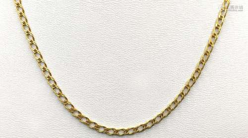 Chain, finely crafted, 333/8K yellow gold, 2.49g, spring rin...