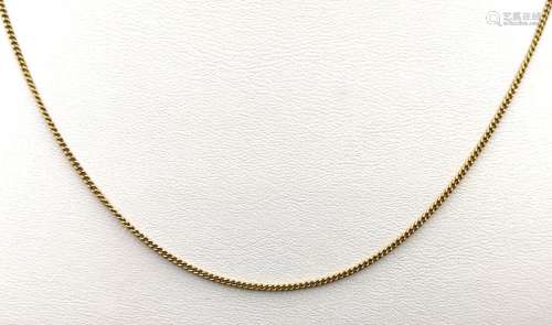 Fine chain, 585/14K yellow gold, spring ring clasp, 2,2g, le...