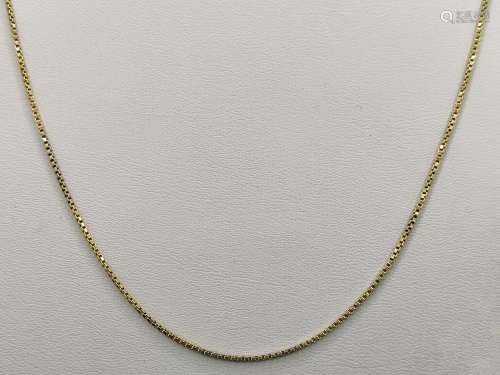 Venetian necklace, spring ring clasp, 585/14K, Arezzo, 3.7g,...