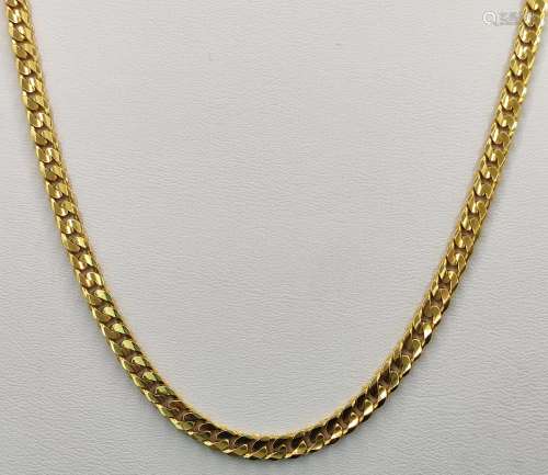 Armor necklace, 750/18K yellow gold, lobster clasp, 22,15g, ...