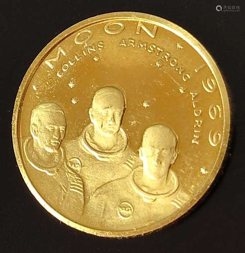 Gold medal 1969, moon landing - 