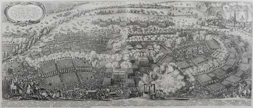 Panorama of the Battle of Lützen in 1632, 