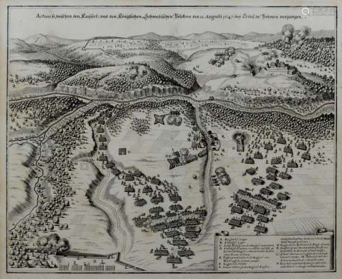 Swedish invasion of Western Bohemia at Tribl Castle, 