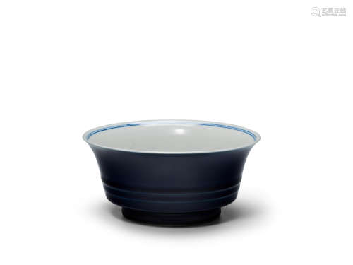 A Blue Glazed Bowl