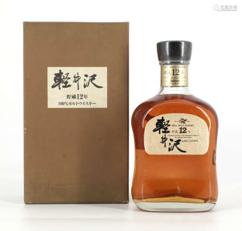 绝版轻井沢12年日本单一麦芽威士忌 1支 700ml