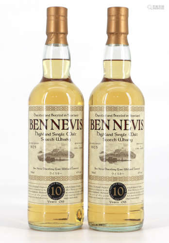 苏格兰本尼维斯10年单一麦芽威士忌（共二支）2支 700ml