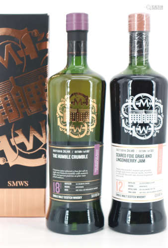 苏格兰威士忌协会24.144黑标窖藏麦卡伦18年&24.149 麦卡伦12年限...