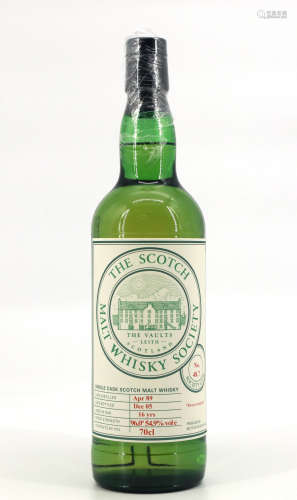 老版苏格兰威士忌协会48.7巴门纳克16年限量单桶单一麦芽威士忌 1...
