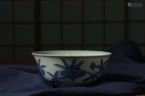 Chinese Ming Dynasty Chenghua Blue And White 