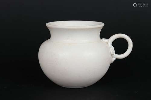 Chinese Ding Wave Porcelain Cup