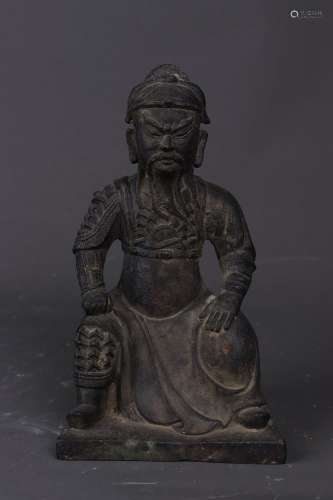 Chinese Bronze Guangong