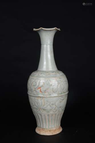 Chinese Hutian Wave Porcelain Bottle