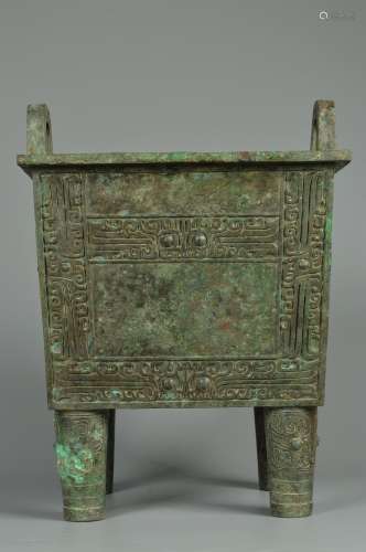 Chinese Western Zhou Bronze Vessel