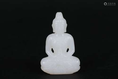 Chinese Jade Buddha