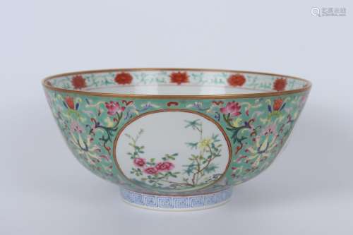 Chinese Qing Dynasty Jiaqing Famille Rose Porcelain 