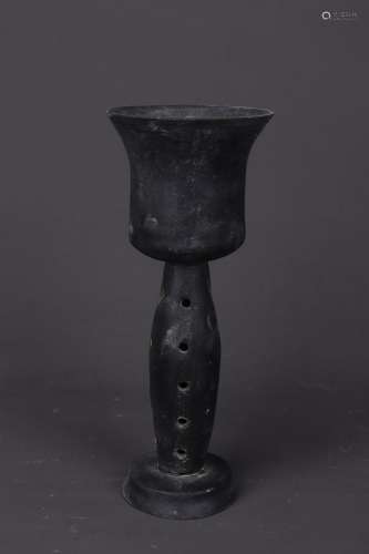 Chinese Black Pottery Cup