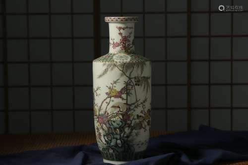 Chinese Kangxi Famille Rose Porcelain 