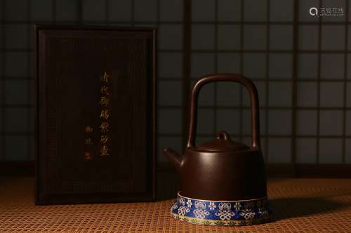 Chinese Qing Dynasty Zisha Teapot