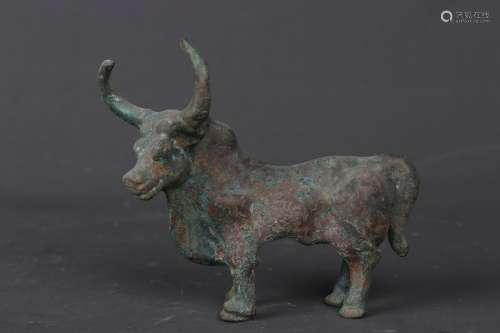 Chinese Bronze Cow