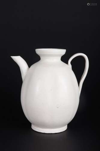 Chinese Ding Wave Porcelain Pot