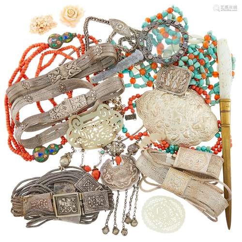 An Assortment of Chinese Jewelry