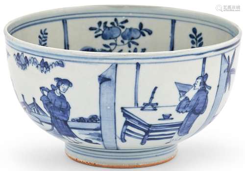 A Chinese Blue and White Porcelain Bowl