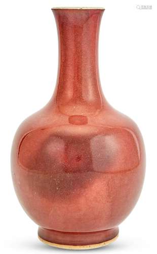 A Chinese Oxblood Porcelain Vase