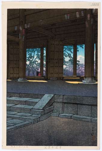 A Japanese Shin Hanga Print by Hasui Kawase