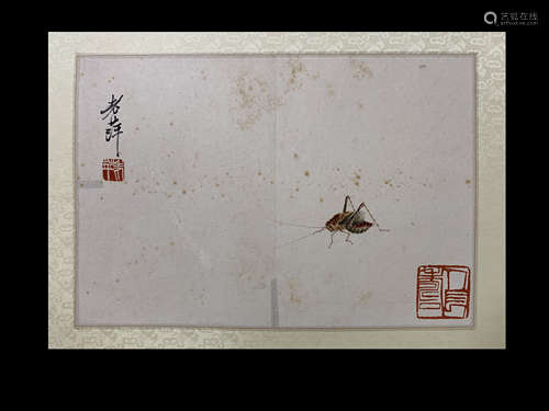 China Qi Baishi Insect Painting Film