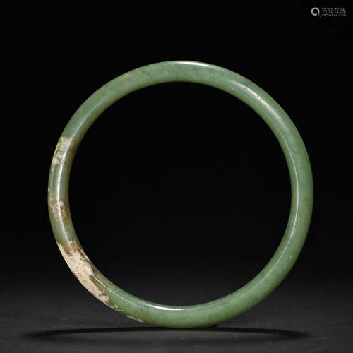 CHINESE JADE BRACELET, RED MOUNTAIN CULTURE