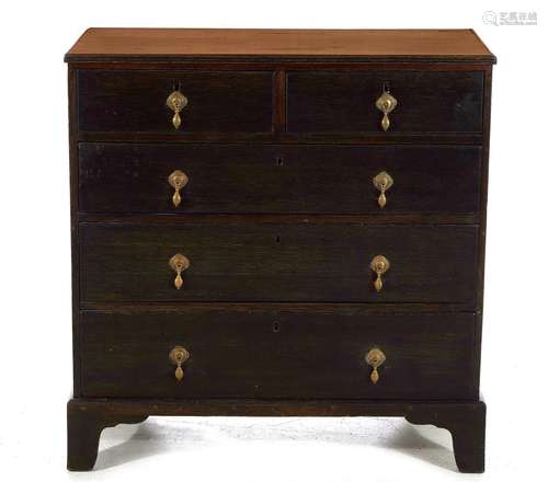 Diminutive Georgian Oak Chest of Drawers