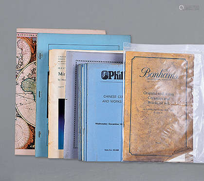 Phillps 1979-1981年拍賣圖錄、邦瀚斯1973年拍賣圖錄、University ...