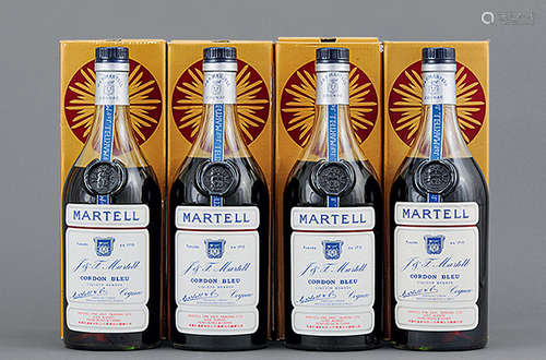 Martell Cordon Bleu Cognac 四支