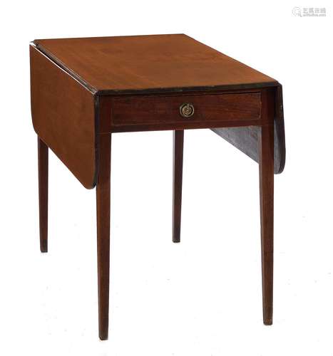 George III Mahogany Pembroke Table