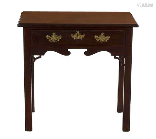 George III Mahogany Lowboy