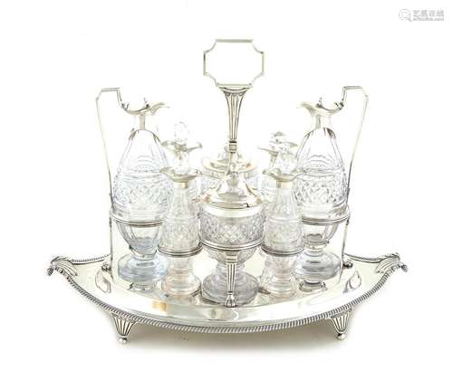 George III Sterling Silver Cruet, Paul Storr