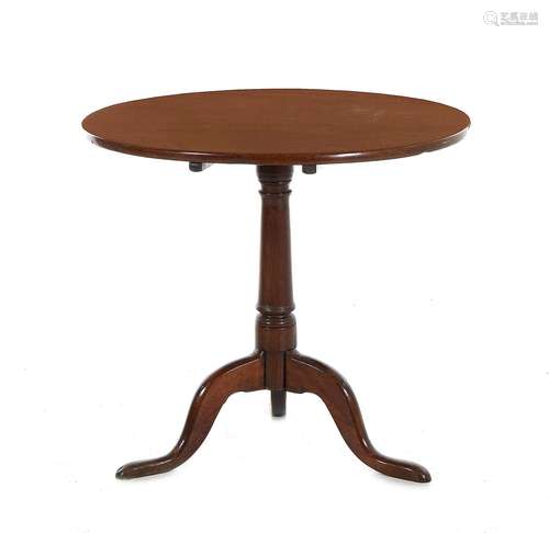 Georgian Mahogany Tilt-Top Breakfast Table