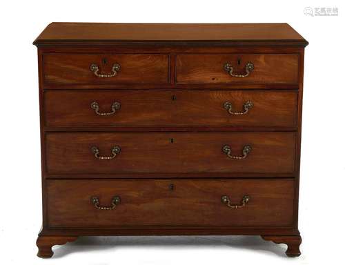 Georgian Mahogany Chest of Drawers