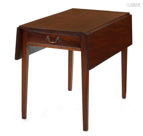 George III Mahogany Pembroke Table