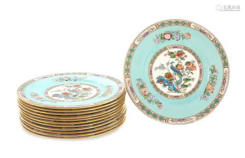 Wedgwood 'Bideford' Pattern Porcelain Dinner Plate...