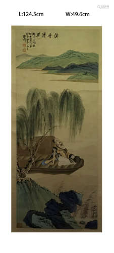 Ming Dynasty, Xie Zhiliu's Yuzhou Qingxing Painting