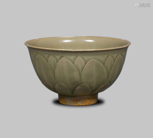 Ming Dynasty, Yaozhou Kiln Porcelain Bowl